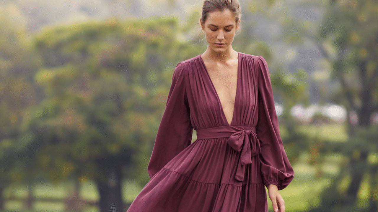 Deep V Dress: The Must-Have Fashion Piece for Every Stylish Girl