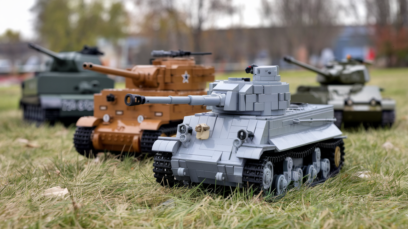 Lego World War 2 Tanks