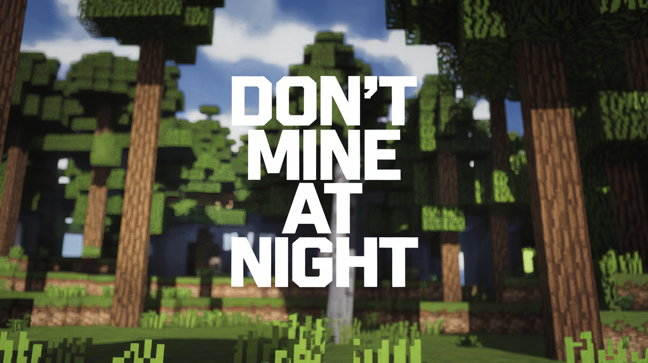 Don’t Mine at Night