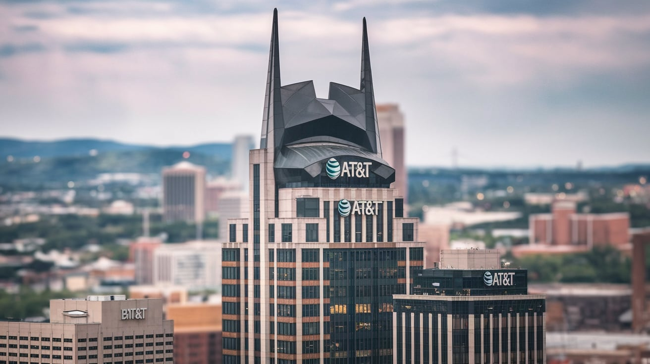 Nashville AT&T Building Batman