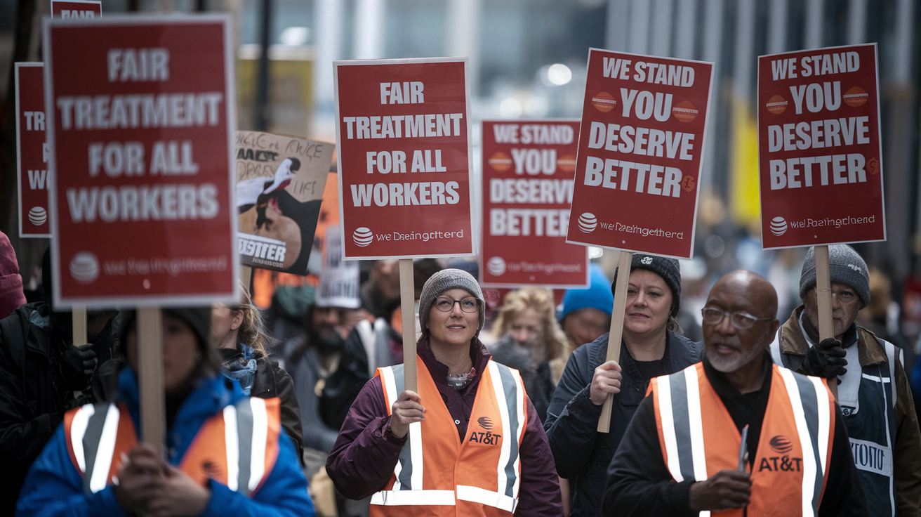 AT&T Strike
