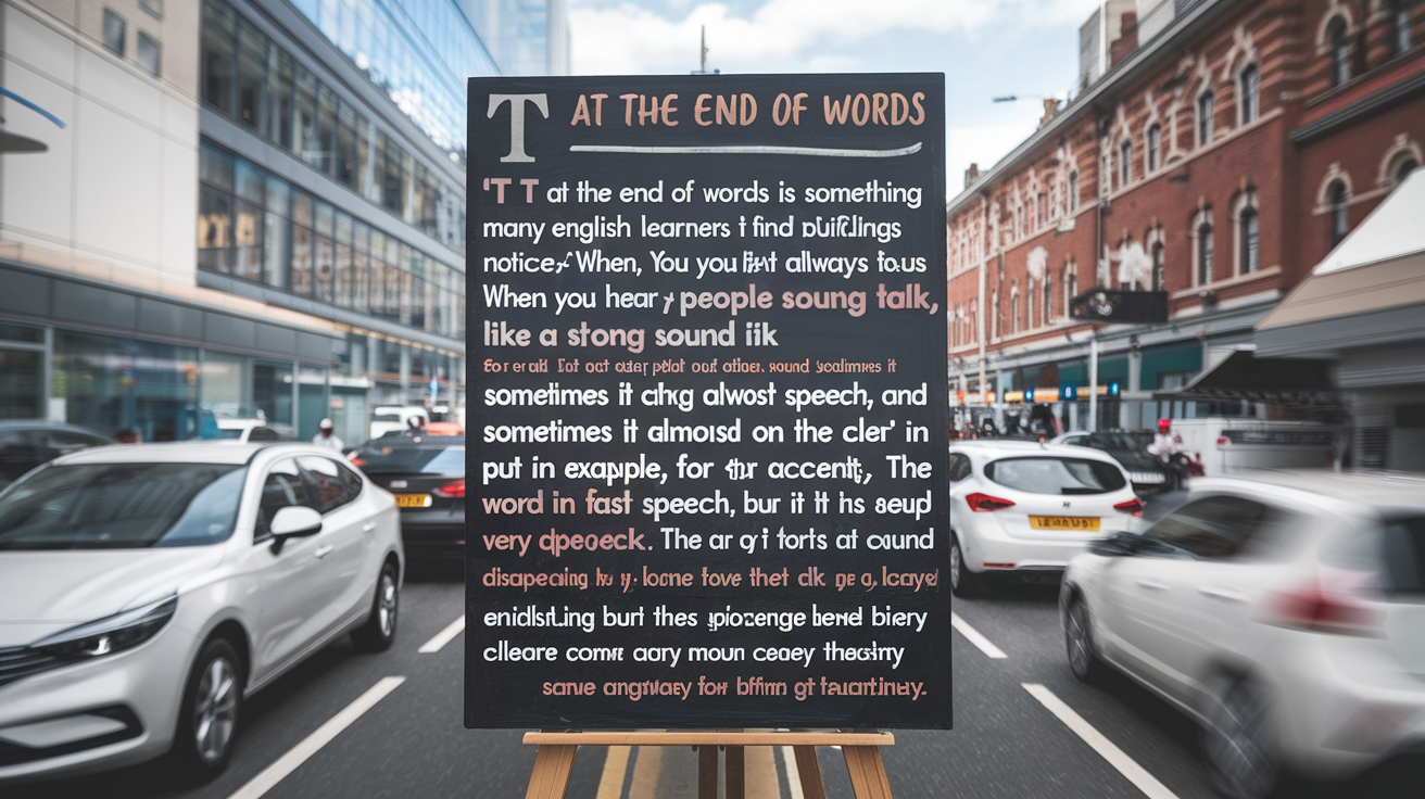 T at the End of Words